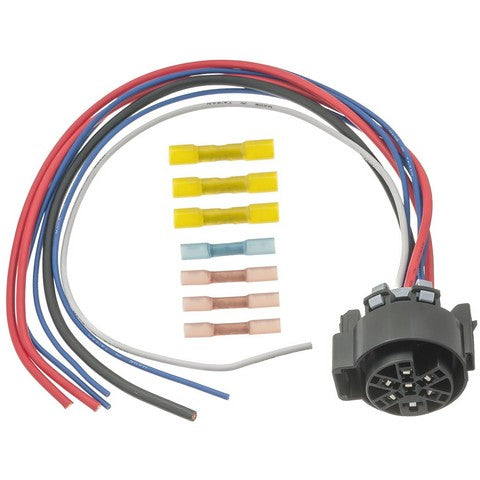 Standard Ignition ABS Control Module Connector,Body Wiring Harness Connector P/N:S-1344 Fits: Chevrolet Silverado 1500, Chevrolet Silverado 1500 Hd Classic, Chevrolet Silverado 2500 Hd, Chevrolet Silverado 3500, Chevrolet Silverado 3500 Hd - Image 1