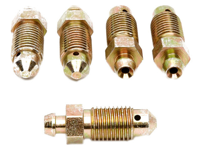 Raybestos Brakes Brake Bleeder Screw P/N:S11410-2 Fits: Ford Aerostar, Ford Bronco, Ford Bronco Ii, Ford E-100 Econoline, Ford E-100 Econoline Club Wagon, Ford E-150, Ford E-150 Club Wagon, Ford E-150 Econoline - Image 1