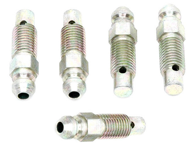 Raybestos Brakes Brake Bleeder Screw P/N:S27863 Fits: Chevrolet Spectrum, Ford Festiva, Geo Spectrum, Geo Storm, Isuzu I-mark, Isuzu Impulse, Isuzu Stylus, Mazda 626, Mazda B2600, Mazda Glc, Mazda Mpv, Mazda Rx-7 - Image 1