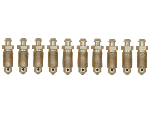 Raybestos Brakes Brake Bleeder Screw P/N:S9483 Fits: Chevrolet C4500 Kodiak, Chevrolet C5500 Kodiak, Chevrolet W5500 Tiltmaster, Chevrolet W5500hd Tiltmaster, GMC C4500 Topkick, GMC C5500 Topkick, GMC W5500 Forward, GMC W5500hd Forward - Image 1