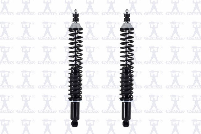 Focus Auto Parts Suspension Shock Absorber and Coil Spring Assembly P/N:SC00043 Fits: Ford E-150 14-08, Ford E-250 06-03, Ford E-250 Econoline 02-92 - Image 1