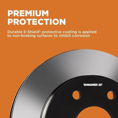 Wagner Brake Disc Brake Rotor P/N:DSX180579E Fits: Dodge Ram 4500 10-08, Dodge Ram 5500 10-08, Ram 4500 18-11, Ram 5500 18-11 - Image 4