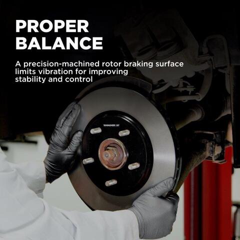 Wagner Brake Disc Brake Rotor P/N:DSX126118E Fits: Ford E-150 07-03, Ford E-150 Club Wagon 05-03 - Image 5