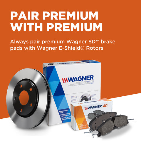 Wagner Brake Disc Brake Pad Set P/N:SX1012 Fits: Ford F-150 06-04, Lincoln Mark Lt 2006 - Image 4