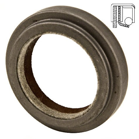 National Engine Crankshaft Seal P/N:6186 Fits: Chrysler Newport, Chrysler Royal, Chrysler Royal Series, Chrysler TOWN &amp; COUNTRY, Chrysler Windsor, Chrysler Windsor Series, Desoto S-11, Desoto S-13, Desoto S-14, Desoto S-15 - Image 1
