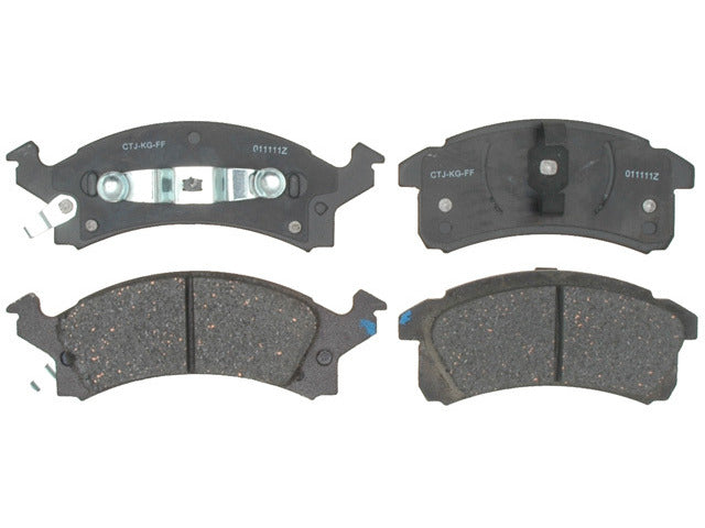Raybestos Brakes Disc Brake Pad Set P/N:SGD506C Fits: Buick Skylark, Chevrolet Beretta, Chevrolet Cavalier, Chevrolet Corsica, Oldsmobile Achieva, Oldsmobile Cutlass Calais, Pontiac Grand Am, Pontiac Sunbird, Pontiac Sunfire - Image 1