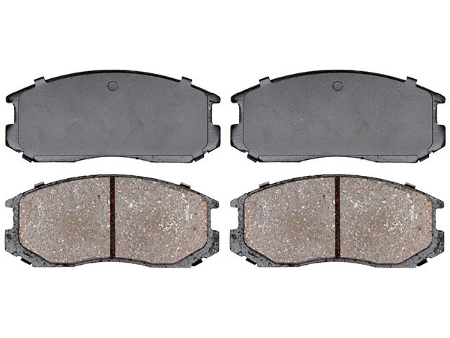 Raybestos Brakes Disc Brake Pad Set P/N:SGD602C Fits: Dodge Colt 95-93, Eagle Summit 96-93, Mitsubishi Mirage 00-93, Plymouth Colt 94-93 - Image 1