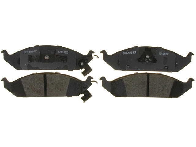 Raybestos Brakes Disc Brake Pad Set P/N:SGD650C Fits: Chrysler Cirrus 00-95, Chrysler Sebring 00-96, Dodge Stratus 00-95, Plymouth Breeze 00-96 - Image 1