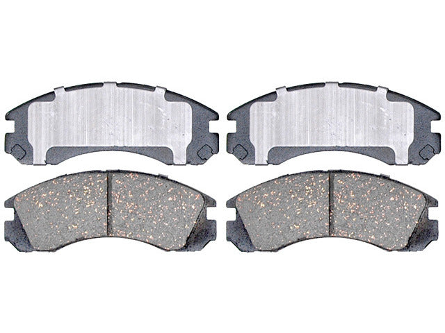 Raybestos Brakes Disc Brake Pad Set P/N:SGD723C Fits: Mitsubishi Diamante 04-97, Mitsubishi Eclipse 2000, Mitsubishi Galant 00-99, Mitsubishi Lancer 14-09, Mitsubishi Montero Sport 04-01, Mitsubishi Outlander 06-05, Mitsubishi Outlander Phev 22-18 - Image 1