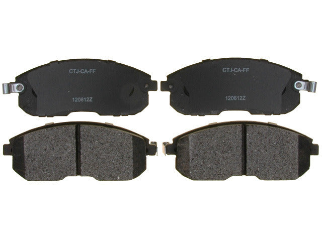 Raybestos Brakes Disc Brake Pad Set P/N:SGD815M Fits: Infiniti G35 05-03, Infiniti I30 01-00, Nissan 350z 05-03, Nissan Altima 13-07, Nissan Cube 10-09, Nissan Juke 17-11, Nissan Maxima 01-00, Nissan Sentra 12-07, Nissan Sentra 19-17 - Image 1