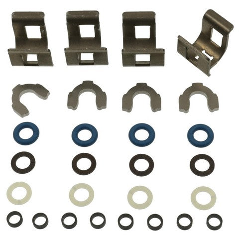 Standard Ignition Fuel Injector Seal Kit P/N:SK126 Fits: Buick Lacrosse 11-10, Buick Regal 17-11, Cadillac Ats 15-13, Cadillac Cts 11-10, Cadillac Cts 15-14, Cadillac Xts 16-14, Chevrolet Camaro 15-14, Chevrolet Caprice 17-14, Chevrolet Malibu 14-13 - Image 1