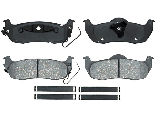 Raybestos Brakes Disc Brake Pad Set P/N:SP1041TRH Fits: Infiniti Qx56 10-04, Jeep Commander 10-06, Jeep Grand Cherokee 10-05, Nissan Armada 15-05, Nissan Pathfinder Armada 2004, Nissan Titan 15-04 - Image 1