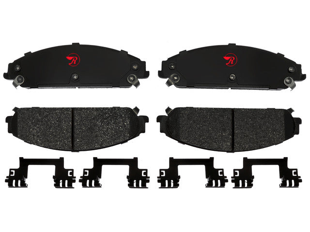 Raybestos Brakes Disc Brake Pad Set P/N:SP1058XPH Fits: Chrysler 200 14-13, Chrysler 300 23-05, Dodge Avenger 14-13, Dodge Caliber 09-08, Dodge Challenger 23-09, Dodge Charger 23-06, Dodge Magnum 08-05 - Image 1