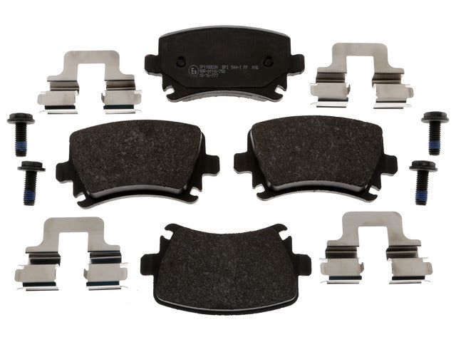 Raybestos Brakes Disc Brake Pad Set P/N:SP1108EUH Fits: Audi A3, Audi A3 Quattro, Audi A4, Audi A4 Quattro, Audi A6, Audi A6 Quattro, Audi S6, Audi Tt, Audi Tt Quattro - Image 1