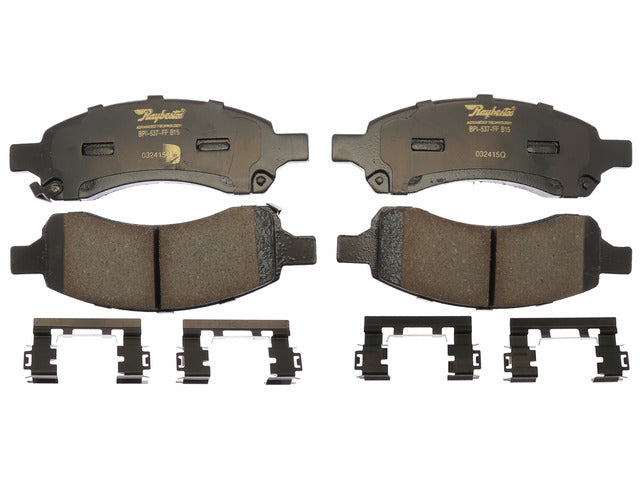 Raybestos Brakes Disc Brake Pad Set P/N:SP1169TRH Fits: Buick Rainier 07-06, Chevrolet Colorado 12-09, Chevrolet Trailblazer 09-06, Chevrolet Trailblazer Ext 2006, GMC Canyon 12-09, GMC Envoy 09-06, GMC Envoy Xl 2006, Isuzu Ascender 08-06, Saab 9-7x 09-06 - Image 1