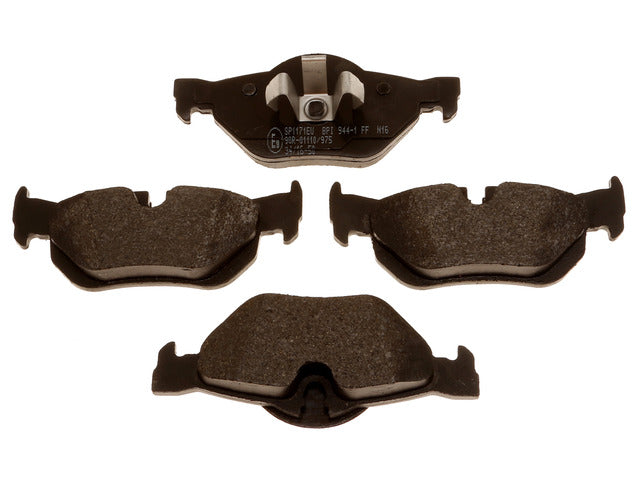 Raybestos Brakes Disc Brake Pad Set P/N:SP1171EU Fits: BMW 118i 2012, BMW 120i 12-05, BMW 128i 13-08, BMW 320i 2012, BMW 323i 11-06, BMW 325i 2006, BMW 325xi 2006, BMW 328i 13-07, BMW 328i Xdrive 13-09, BMW 328xi 08-07, BMW X1 15-12 - Image 1