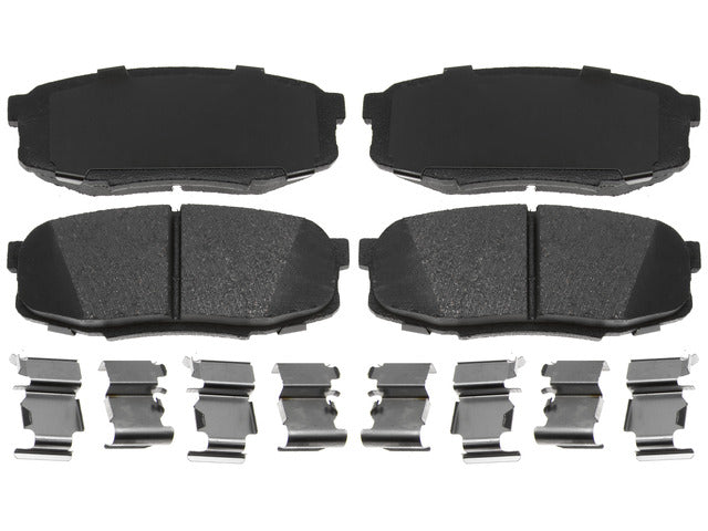 Raybestos Brakes Disc Brake Pad Set P/N:SP1304TRH Fits: Lexus Lx570 11-08, Lexus Lx570 21-13, Toyota Land Cruiser 11-08, Toyota Land Cruiser 21-13, Toyota Sequoia 22-08, Toyota Tundra 21-07 - Image 1