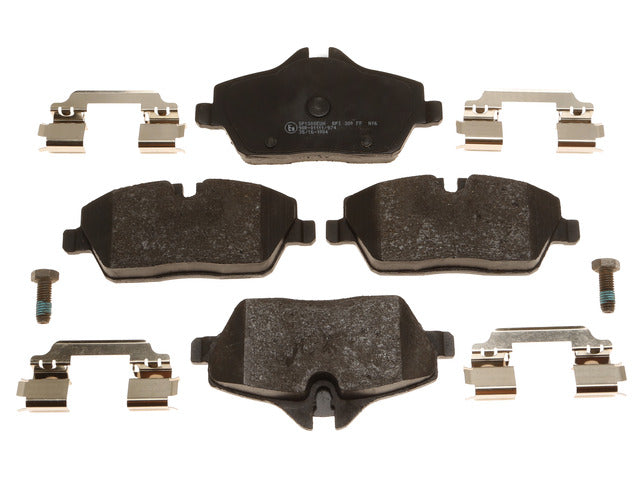 Raybestos Brakes Disc Brake Pad Set P/N:SP1308EUH Fits: BMW 118i 14-13, BMW 120i 12-05, Mini Cooper 24-07 - Image 1
