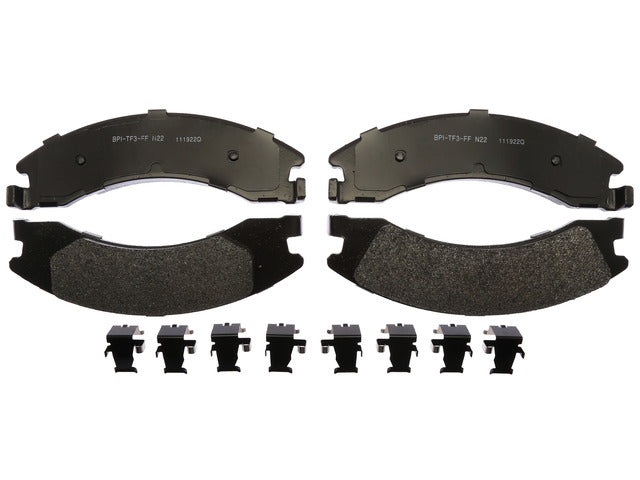 Raybestos Brakes Disc Brake Pad Set P/N:SP1329TRH Fits: Ford E-150 14-08, Ford E-150 Econoline 2008, Ford E-250 14-08, Ford E-350 Super Duty 19-08, Ford E-350 Super Duty 25-21 - Image 1