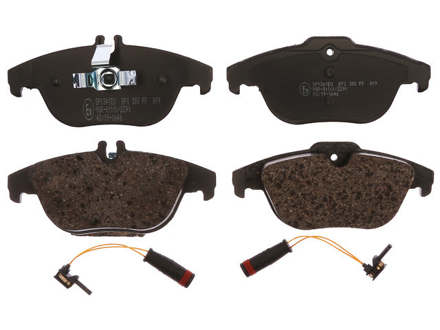 Raybestos Brakes Disc Brake Pad Set P/N:SP1341EU Fits: Mercedes-benz C230, Mercedes-benz C250, Mercedes-benz C300, Mercedes-benz C350, Mercedes-benz E350, Mercedes-benz E400, Mercedes-benz E550, Mercedes-benz Glk250, Mercedes-benz Glk350 - Image 1