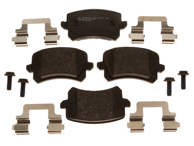 Raybestos Brakes Disc Brake Pad Set P/N:SP1348EUH Fits: Audi A6, Audi A6 Quattro, Audi Q3, Audi Q3 Quattro, Volkswagen Cc, Volkswagen Passat, Volkswagen Passat Cc, Volkswagen Tiguan, Volkswagen Tiguan Limited - Image 1