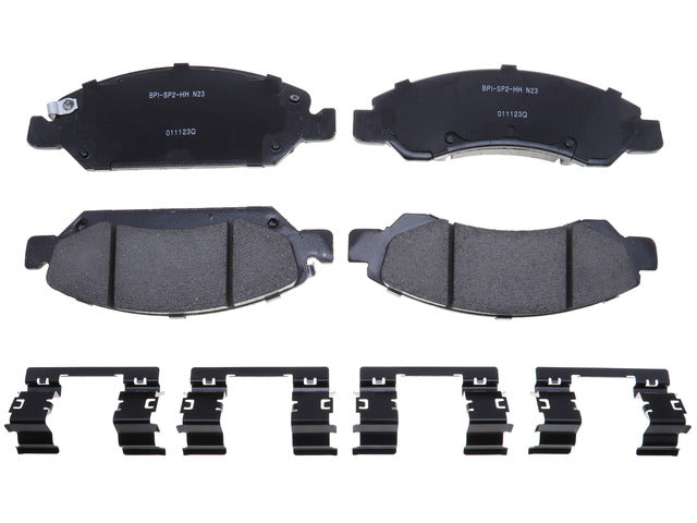 Raybestos Brakes Disc Brake Pad Set P/N:SP1367ATRH Fits: Cadillac Escalade, Cadillac Escalade Esv, Cadillac Xts, Chevrolet Silverado 1500, Chevrolet Silverado 1500 Ld, Chevrolet Suburban, Chevrolet Tahoe, GMC Sierra 1500, GMC Sierra 1500 Limited - Image 1