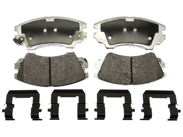 Raybestos Brakes Disc Brake Pad Set P/N:SP1404PPH Fits: Buick Lacrosse 2016, Chevrolet Camaro 15-10, Chevrolet Caprice 17-11, GMC Terrain 2017, Saab 9-5 2011 - Image 1
