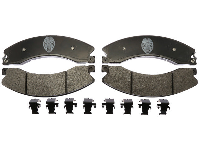 Raybestos Brakes Disc Brake Pad Set P/N:SP1411PSH Fits: Chevrolet Express 3500, Chevrolet Express 4500, Chevrolet Silverado 2500 Hd, Chevrolet Silverado 3500 Hd, Chevrolet Suburban 3500 Hd, GMC Savana 3500, GMC Savana 4500, GMC Sierra 2500 Hd - Image 1