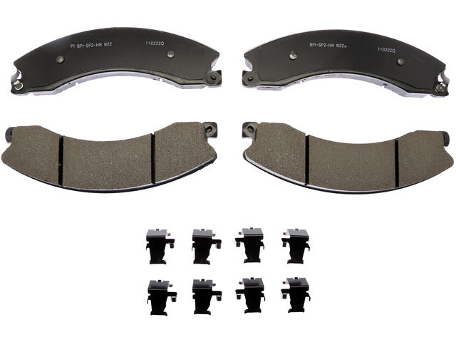 Raybestos Brakes Disc Brake Pad Set P/N:SP1411TRH Fits: Chevrolet Express 3500, Chevrolet Express 4500, Chevrolet Silverado 2500 Hd, Chevrolet Silverado 3500 Hd, Chevrolet Suburban 3500 Hd, GMC Savana 3500, GMC Savana 4500, GMC Sierra 2500 Hd - Image 1
