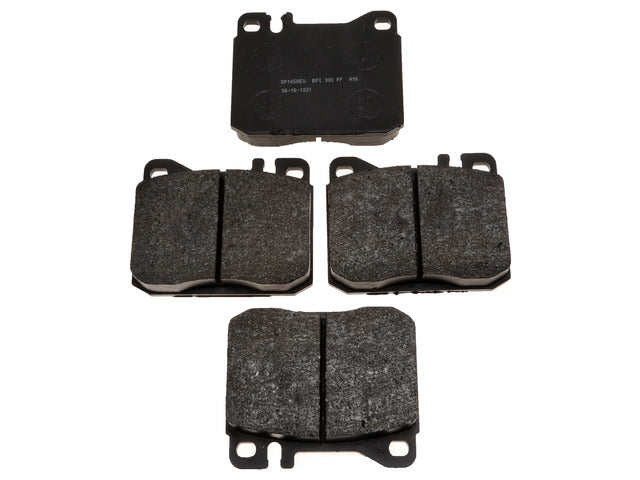 Raybestos Brakes Disc Brake Pad Set P/N:SP145AEU Fits: Mercedes-benz 240d, Mercedes-benz 300cd, Mercedes-benz 300d, Mercedes-benz 300sd, Mercedes-benz 300sdl, Mercedes-benz 300se, Mercedes-benz 300sel, Mercedes-benz 300td, Mercedes-benz 350sd - Image 1