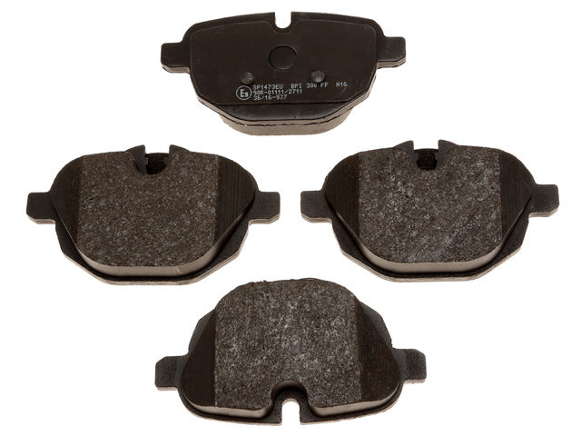 Raybestos Brakes Disc Brake Pad Set P/N:SP1473EU Fits: BMW 528i, BMW 528i Xdrive, BMW 530e, BMW 530e Xdrive, BMW 530i, BMW 530i Xdrive, BMW 535d, BMW 535d Xdrive, BMW 535i, BMW 535i Xdrive, BMW Activehybrid 5, BMW I8, BMW X3, BMW X4, BMW Z4 - Image 1