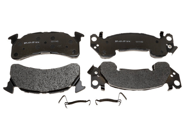 Raybestos Brakes Disc Brake Pad Set P/N:SP153TRH Fits: Chevrolet C20, Chevrolet C20 Suburban, Chevrolet C30, Chevrolet G30, Chevrolet K20, Chevrolet K20 Suburban, Chevrolet P20, Chevrolet P30, Chevrolet R20, Chevrolet R20 Suburban - Image 1