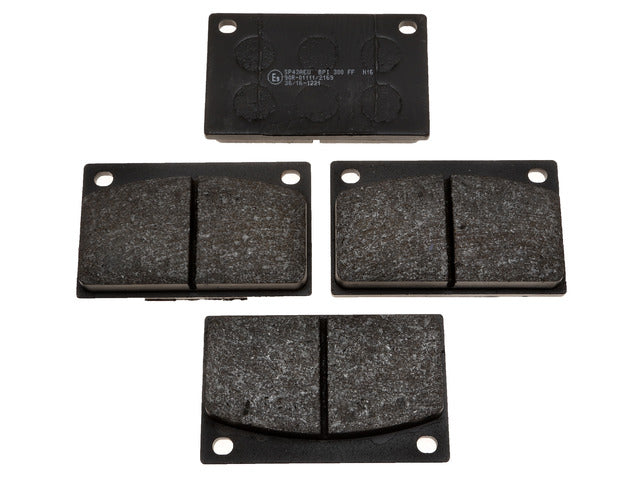 Raybestos Brakes Disc Brake Pad Set P/N:SP43AEU Fits: Volvo 142, Volvo 144, Volvo 145, Volvo 164, Volvo 1800, Volvo 240, Volvo 242, Volvo 244, Volvo 245, Volvo 262, Volvo 264, Volvo 265, Volvo Dl, Volvo Gle - Image 1