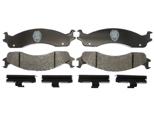 Raybestos Brakes Disc Brake Pad Set P/N:SP655PSH Fits: Ford E-250, Ford E-250 Econoline, Ford E-350 Club Wagon, Ford E-350 Econoline, Ford E-350 Econoline Club Wagon, Ford E-350 Super Duty, Ford E-450 Econoline Super Duty, Ford E-450 Super Duty - Image 1