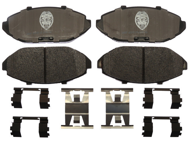 Raybestos Brakes Disc Brake Pad Set P/N:SP748PPH Fits: Ford Crown Victoria 02-98, Lincoln Town Car 02-98, Mercury Grand Marquis 02-98 - Image 1