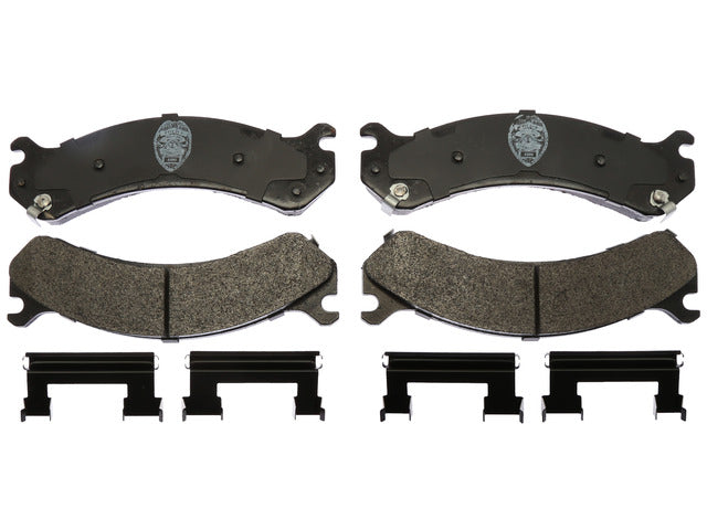 Raybestos Brakes Disc Brake Pad Set P/N:SP784PSH Fits: Cadillac Deville, Cadillac Dts, Chevrolet Avalanche 2500, Chevrolet Express 2500, Chevrolet Express 3500, Chevrolet Express 4500, Chevrolet Silverado 1500, Chevrolet Silverado 1500 Classic - Image 1