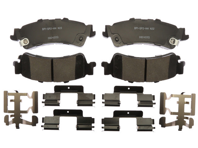 Raybestos Brakes Disc Brake Pad Set P/N:SP792TRH Fits: Cadillac 60 Special, Cadillac Deville, Cadillac Dts, Chevrolet Astro, Chevrolet Silverado 1500, Chevrolet Silverado 1500 Classic, Chevrolet Suburban 1500, Chevrolet Tahoe, GMC C3500, GMC Safari - Image 1