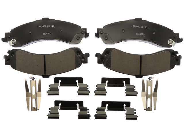 Raybestos Brakes Disc Brake Pad Set P/N:SP834TRH Fits: Cadillac Escalade, Cadillac Escalade Esv, Cadillac Escalade Ext, Chevrolet Avalanche 1500, Chevrolet Silverado 1500, Chevrolet Suburban 1500, Chevrolet Tahoe, GMC Sierra 1500, GMC Yukon - Image 1