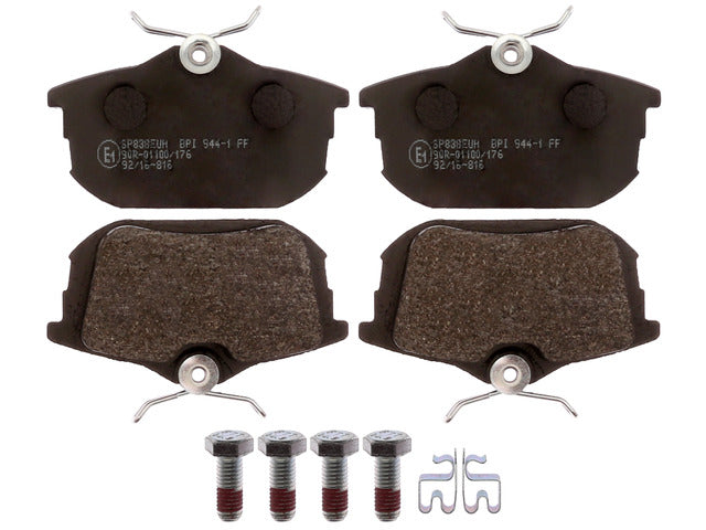 Raybestos Brakes Disc Brake Pad Set P/N:SP838EUH Fits: Volvo S40 04-00, Volvo V40 04-00 - Image 1