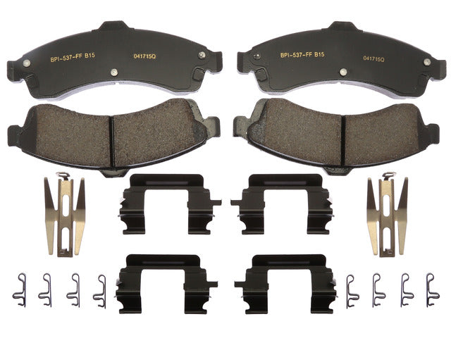 Raybestos Brakes Disc Brake Pad Set P/N:SP882TRH Fits: Buick Rainier, Chevrolet Ssr, Chevrolet Trailblazer, Chevrolet Trailblazer Ext, GMC Envoy, GMC Envoy Xl, GMC Envoy Xuv, Isuzu Ascender, Oldsmobile Bravada, Saab 9-7x - Image 1