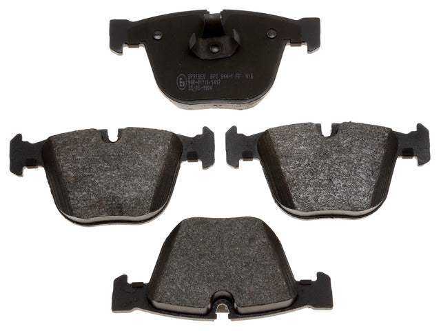 Raybestos Brakes Disc Brake Pad Set P/N:SP919EU Fits: Bentley Continental, BMW 1 Series M, BMW 535i, BMW 545i, BMW 550i, BMW 645ci, BMW 650ci, BMW 650i, BMW 740i, BMW 745i - Image 1