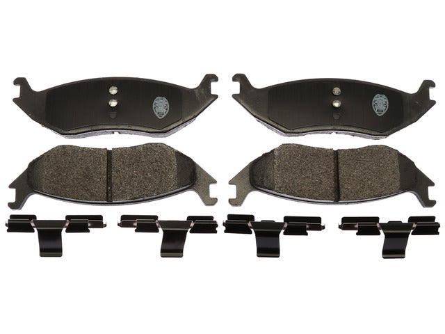 Raybestos Brakes Disc Brake Pad Set P/N:SP967PSH Fits: Chrysler Aspen 09-07, Dodge Durango 09-05, Dodge Durango 2003, Dodge Ram 1500 10-05, Dodge Ram 1500 Van 2003, Ram 1500 18-11, Ram 1500 Classic 23-19 - Image 1