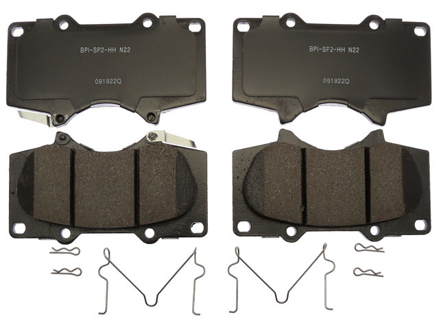 Raybestos Brakes Disc Brake Pad Set P/N:SP976TRH Fits: Lexus Gx460 23-10, Lexus Gx470 09-03, Toyota 4runner 24-03, Toyota Fj Cruiser 14-07, Toyota Sequoia 07-01, Toyota Tacoma 23-05, Toyota Tundra 06-00 - Image 1