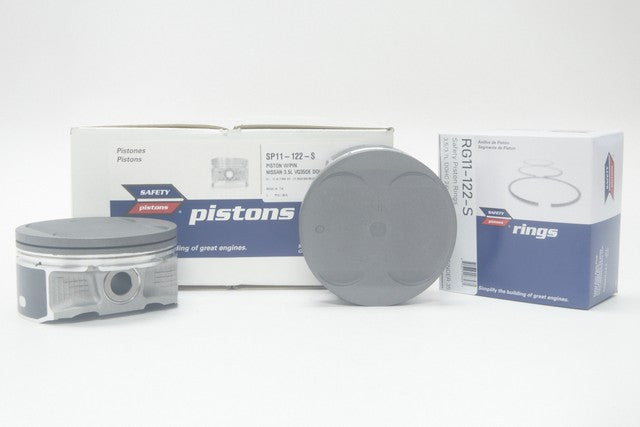 Safety Auto Parts Corp Engine Piston Set P/N:SPRG11-122-3 Fits: Nissan Altima 12-07, Nissan Maxima 14-09, Nissan Murano 14-09, Nissan Quest 14-11 - Image 1
