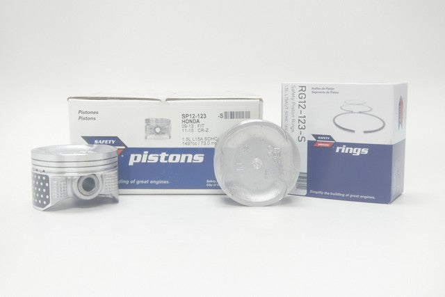 Safety Auto Parts Corp Engine Piston Set P/N:SPRG12-123-S Fits: Honda Fit 13-09 - Image 1