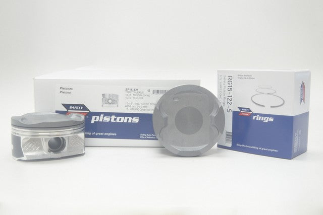 Safety Auto Parts Corp Engine Piston Set P/N:SPRG15-121-4 Fits: Lexus Gx460 22-10, Toyota Sequoia 12-10, Toyota Tundra 19-10 - Image 1