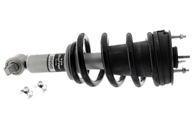 KYB Suspension Strut and Coil Spring Assembly P/N:SR4545 Fits: Chevrolet Silverado 1500 18-14, Chevrolet Suburban 20-15, Chevrolet Tahoe 20-15, GMC Sierra 1500 18-14, GMC Yukon 20-15, GMC Yukon Xl 20-15 - Image 1