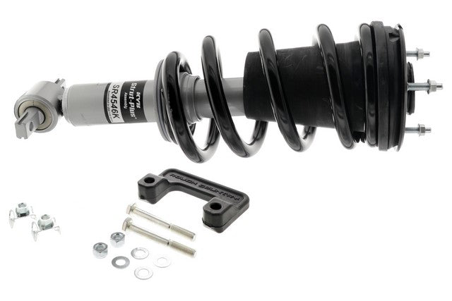 KYB Suspension Strut and Coil Spring Assembly P/N:SR4546K Fits: Chevrolet Silverado 1500 18-14, Chevrolet Silverado 1500 Ld 2019, Chevrolet Suburban 20-15, GMC Sierra 1500 18-14, GMC Sierra 1500 Limited 2019, GMC Yukon Xl 20-15 - Image 1