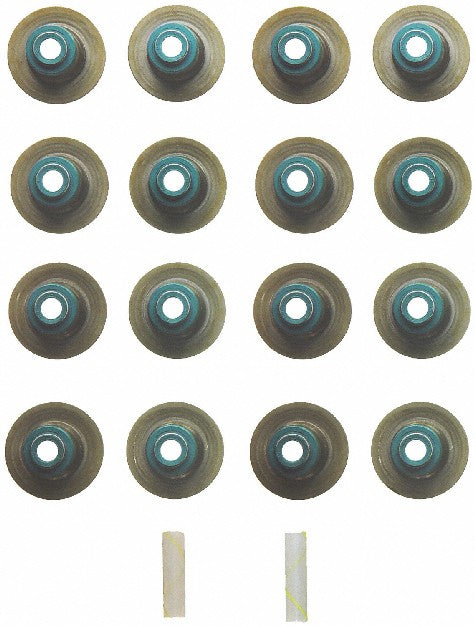FEL-PRO Engine Valve Stem Oil Seal Set P/N:SS 71041 Fits: Chrysler Aspen 09-07, Dodge Dakota 10-00, Dodge Durango 09-00, Dodge Ram 1500 10-02, Jeep Commander 09-06, Jeep Grand Cherokee 09-99, Mitsubishi Raider 07-06, Ram 1500 13-11, Ram Dakota 2011 - Image 1