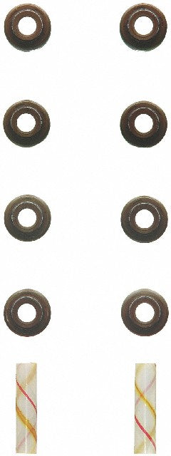 FEL-PRO Engine Valve Stem Oil Seal Set P/N:SS 72524 Fits: Dodge Colt 90-79, Eagle Summit 90-89, Eagle Vista 90-88, Hyundai Excel 94-86, Hyundai Scoupe 92-91, Mitsubishi Mirage 90-85, Mitsubishi Precis 94-87, Plymouth Champ 82-79, Plymouth Colt 90-79 - Image 1